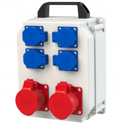 ROZDZIELNICA Z TWORZYWA SERIA ECOLINE Przenośna 2x16/5 4GS 90EKO006 PCE (90EKO006)