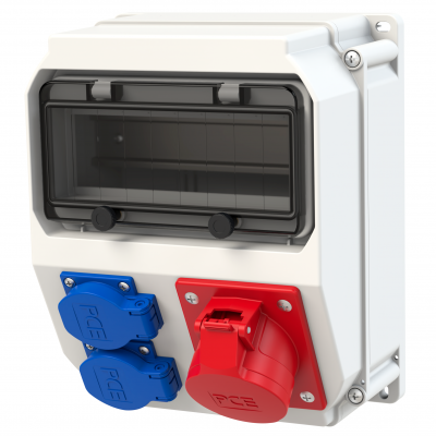 ROZDZIELNICA Z TWORZYWA SERIA ECOLINE Stacjonarna 16/5 2GS bez zabezpieczeń 90EKO007 PCE (90EKO007)