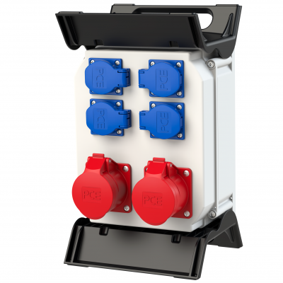 ROZDZIELNICA Z TWORZYWA SERIA ECOLINE Przenośna 2x16/5 4GS 90EKO010 PCE (90EKO010)