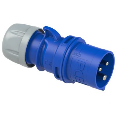 WTYCZKA 32A 3P 230V IP44 STYKI NIKLOWANE PCE (023-6V)