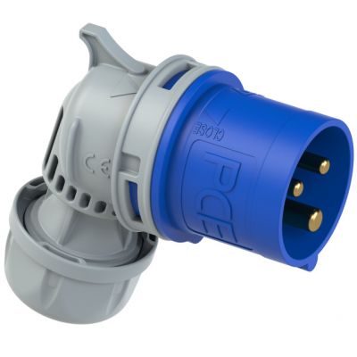 WTYCZKA PRZENOŚNA KĄTOWA TWIST TT 16A 230V 2P+Z BEZŚRUBOWA 8013-6TT PCE (8013-6TT)