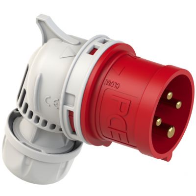 WTYCZKA PRZENOŚNA KĄTOWA 16A 400V 3P+Z IP44 PCE (8014-6)