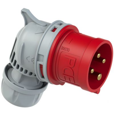 WTYCZKA PRZENOŚNA KĄTOWA TWIST TT 16A 400V 3P+Z BEZŚRUBOWA 8014-6TT PCE (8014-6TT)