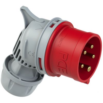 Wtyczka przenośna kątowa TURBO TWIST 32A 3P+Z+N 400V IP44 8025-6TT PCE (8025-6tt)