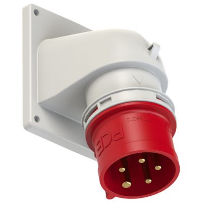 Wtyczka tablicowa skośna 380V, 32A 5P, IP44 PCE (77725-6)