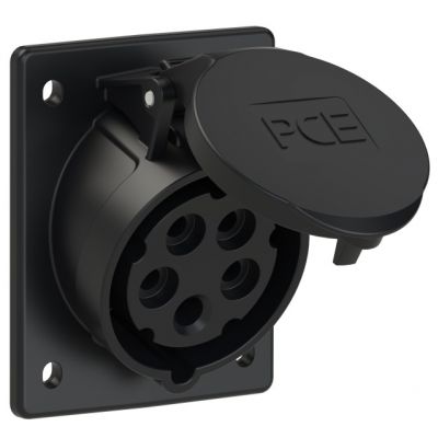 3F gniazdo czarne PCE (415-6x)