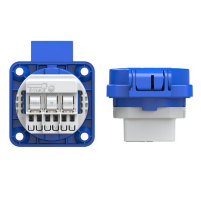 GN.1-FAZ.16A 230V IP44 50X50 ZATRZASK PCE (109-0B)