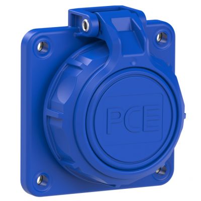 Gniazdo tablicowe Nautilus z/u 16A 2P+Z 230V 50/60Hz IP66/68 20342-8b PCE (20342-8b)