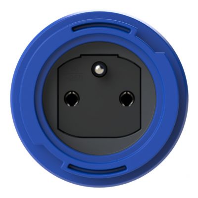 Gniazdo tablicowe Nautilus z/u 16A 2P+Z 230V 50/60Hz IP66/68 20342-8b PCE (20342-8b)