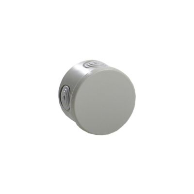 PUSZKA SERII „LIGHT” PUSZKA INSTALACYJNA LIGHT POKRYWA PEŁNA, DŁAWNICE, OKRĄGŁA 84x50 (4xM25) IP54 EP-048 PCE (EP-048)