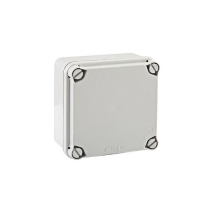 PUSZKA SERII „LIGHT” PUSZKA INSTALACYJNA LIGHT POKRYWA PEŁNA, GŁADKA 108x108x64 (7xM25) IP66/67 EL-111 PCE (EL-111)