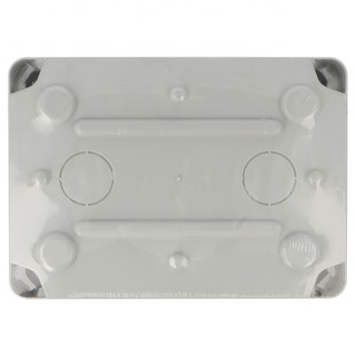 PUSZKA SERII „LIGHT” PUSZKA INSTALACYJNA LIGHT POKRYWA PEŁNA, Z OSŁABIENIAMI 162x116x76 (6xM25, 4xM40) IP66/67 EX-161 PCE (EX-161)