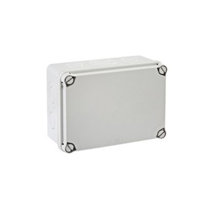 PUSZKA SERII „LIGHT” PUSZKA INSTALACYJNA LIGHT POKRYWA PEŁNA, Z OSŁABIENIAMI 162x116x76 (6xM25, 4xM40) IP66/67 EX-171 PCE (EX-171)