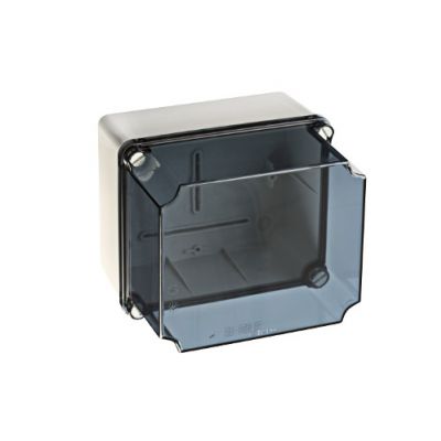 PUSZKA SERII „LIGHT” PUSZKA INSTALACYJNA LIGHT POKRYWA TRANSPARENTNA, GŁADKA 175x151x155 (6xM25, 4xM40) IP66/67 GSLT-171 PCE (GSLT-171)