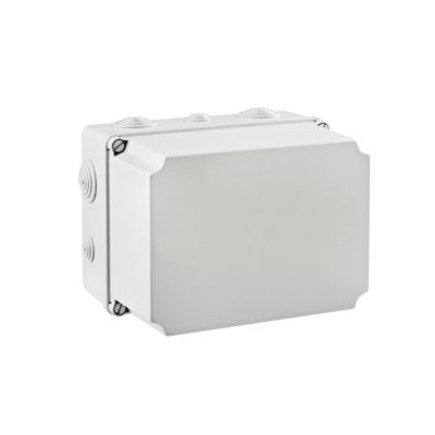PUSZKA SERII „LIGHT” PUSZKA INSTALACYJNA LIGHT POKRYWA TRANSPARENTNA, DŁAWNICE 241x180x96 (4xM25, 6xM40) IP66/67 GSV-231 PCE (GSV-231)