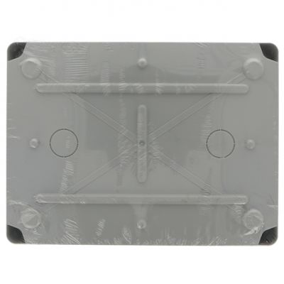 PUSZKA SERII „LIGHT” PUSZKA INSTALACYJNA LIGHT POKRYWA PEŁNA, Z OSŁABIENIAMI 241x180x96 (4xM25, 6xM40) IP66/67 EX-231 PCE (EX-231)