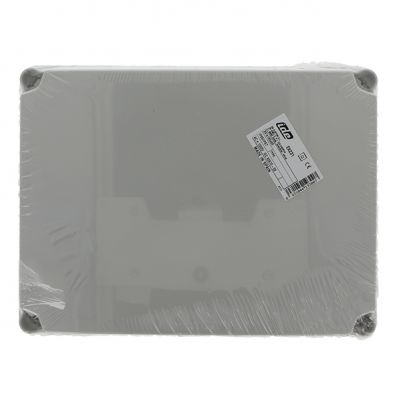 PUSZKA SERII „LIGHT” PUSZKA INSTALACYJNA LIGHT POKRYWA PEŁNA, Z OSŁABIENIAMI 241x180x96 (4xM25, 6xM40) IP66/67 EX-231 PCE (EX-231)