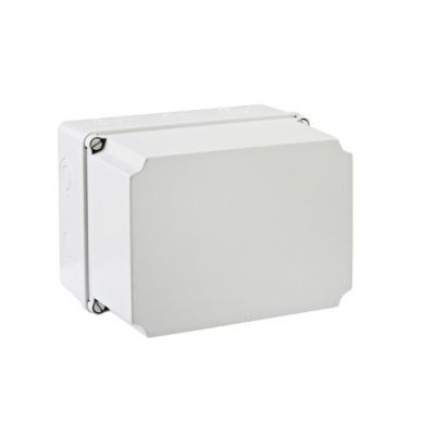 PUSZKA SERII „LIGHT” PUSZKA INSTALACYJNA LIGHT POKRYWA PEŁNA, Z OSŁABIENIAMI 241x180x175 (4xM25, 6xM40) IP66/67 GSX-231 PCE (GSX-231)