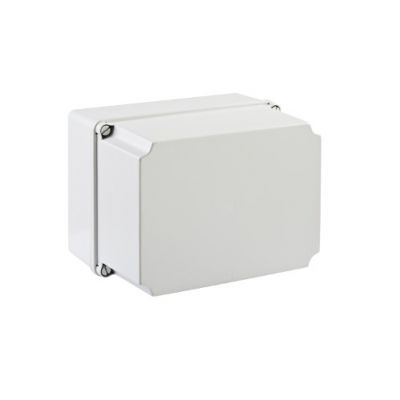 PUSZKA SERII „LIGHT” PUSZKA INSTALACYJNA LIGHT POKRYWA PEŁNA, GŁADKA 241x180x175 (4xM25, 6xM40) IP66/67 GSL-231 PCE (GSL-231)