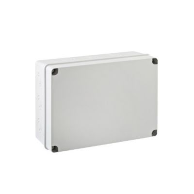 PUSZKA SERII „LIGHT” PUSZKA INSTALACYJNA LIGHT POKRYWA PEŁNA, Z OSŁABIENIAMI 328x239x129 (12xM40) IP66/67 EX-322 PCE (EX-322)