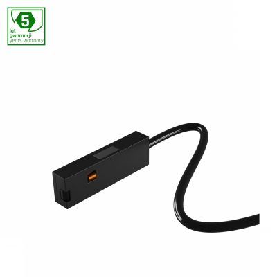 SYSTEM SHIFT NANO przyłącze końcowe kabel 200mm CZARNE WLD+80046 (WLD+80046)