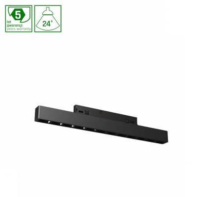 SYSTEM SHIFT NANO - GRID S OPRAWA LINIOWA 196X12X30MM 10W 24ST CZARNY 5 LAT GW. (WLD+80014)