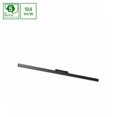 SYSTEM SHIFT NANO - LINE M OPRAWA LINIOWA 600X12X30MM 20W 100ST CZARNY 5 LAT GW. (WLD+80016)