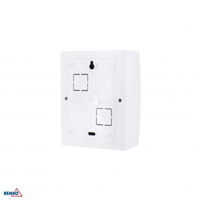 Rozdzielnica natynkowa 1x6 IP40 zaciski 6N+6PE BEMKO (A80-RDN-IP40-NPE-06P)