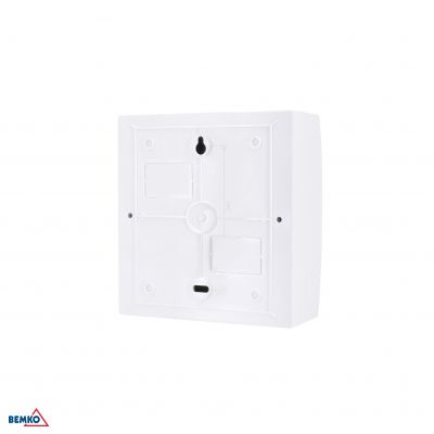 Rozdzielnica natynkowa 1x8 IP40 zaciski 8N+8PE BEMKO (A80-RDN-IP40-NPE-08P)