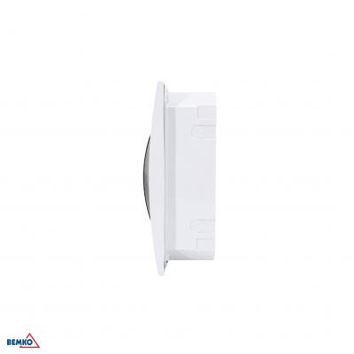 Rozdzielnica podtynkowa 1x6 IP40 zaciski 6N+6PE BEMKO (A80-RDP-IP40-NPE-06P)