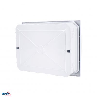 Rozdzielnica podtynkowa 1x12 IP40 zaciski 12N+12PE BEMKO (A80-RDP-IP40-NPE-12P)