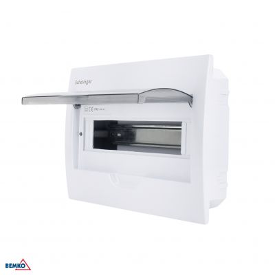 Rozdzielnica podtynkowa 1x12 IP40 zaciski 12N+12PE BEMKO (A80-RDP-IP40-NPE-12P)