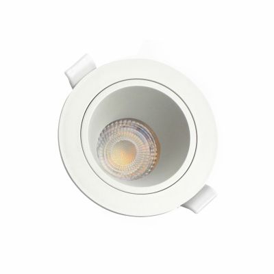 Oprawa sufitowa oczko FIALE CORE ANTI-GLARE GU10 IP20 FI95X46MM BIAŁY OKRĄGŁA Spectrum LED Wojnarowscy (SLIP001030)
