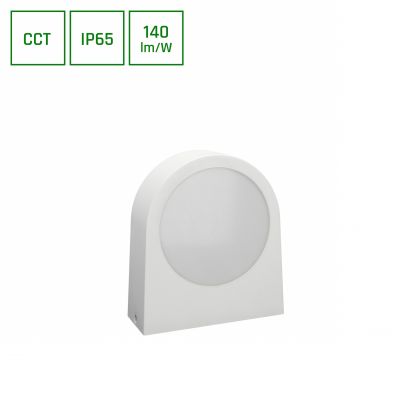 Oprawa elewacyjna kinkiet zewnętrzna VERSA 15W ciepła/neutralna/zimna 100ST IP65 70X180x196MM BIAŁY (SLI003050CCT_PW)