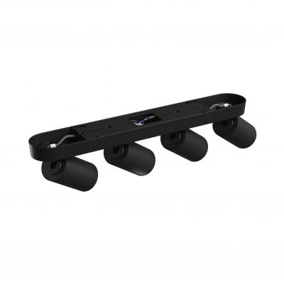 Oprawa sufitowa MADARA ALTRO BAZA 4xGU10 230V IP20 480x70x135 mm CZARNY Spectrum LED (SLIP003066)