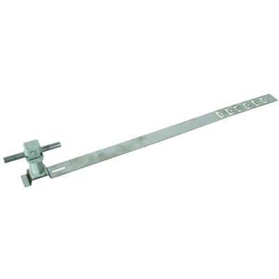 Wspornik dachowy UNIsnap dł. 475 mm, stal nierdzewna NIRO/ tworzywo, szary (204199)