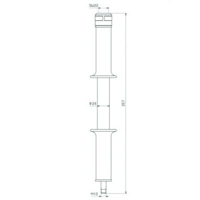 Uchwyt uziemiacza TI (745400)