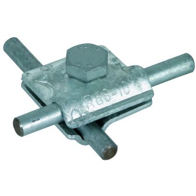 Zacisk uniwersalny MV do drutu 8-10 mm, St/tZn (390050)