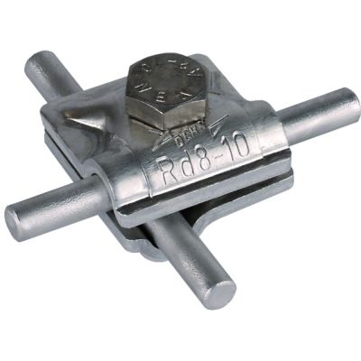Zacisk uniwersalny MV do drutu 8-10 mm, Al (390051)