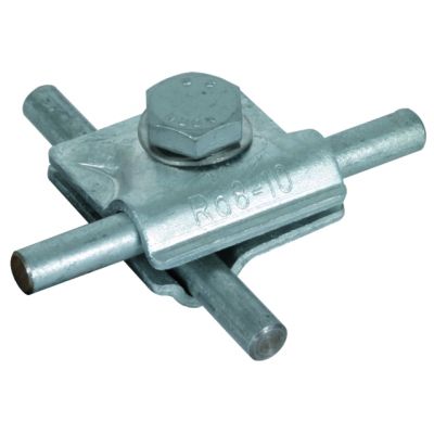 Zacisk uniwersalny MV do drutu 8-10 mm, St/tZn (390550)