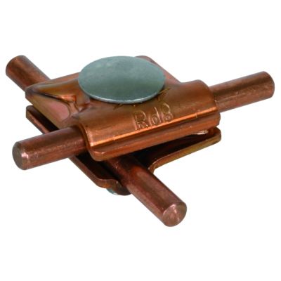 Zacisk uniwersalny MV do drutu 8 mm, Cu (390067)