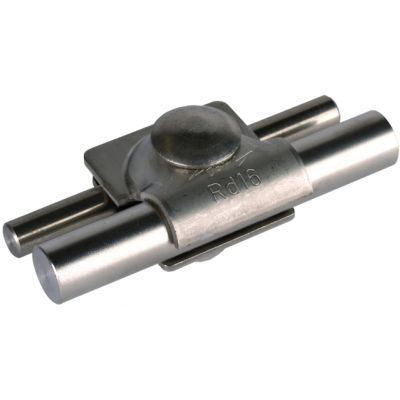 Zacisk uniwersalny MV do drutu 8-10/16 mm, stal nierdzewna NIRO (392069)