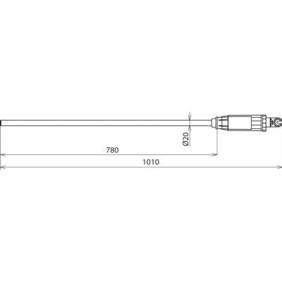 Wskaźnik bez drążka, PHE III 20 kV kat. S (767921)