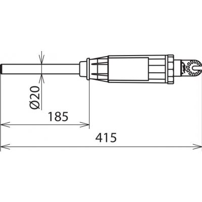 Wskaźnik bez drążka, PHE III 20 kV kat. L (767922)