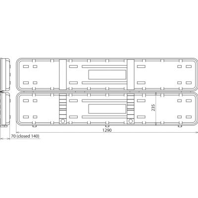Kufer z tworzywa sztucznego dla PHE III (766999)