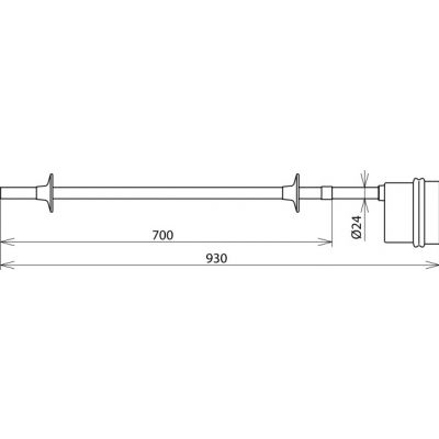 Wskaźnik napięcia PHE 15 kV 16,7 Hz (766677)