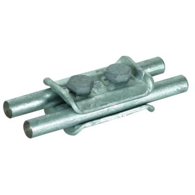 Zacisk równoległy do drutu 7-10 mm, 2xM8, St/tZn (307000)