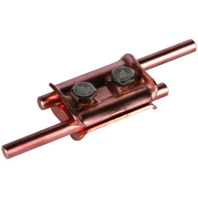 Zacisk równoległy do drutu 7-10 mm, 2xM8, Cu (307007)