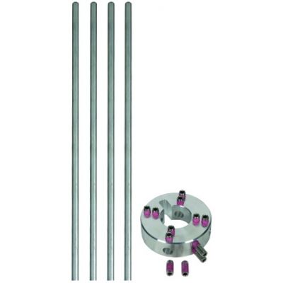 Zestaw przyłączeniowy do 4 iglic bocznych Alu fi 10 mm, dł. 530 mm (819183)