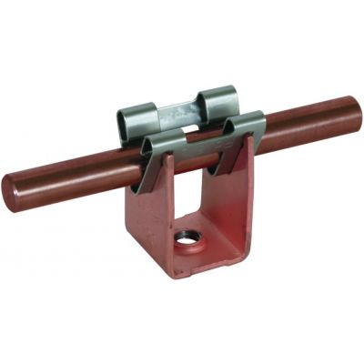 Wspornik DEHNgrip, wys. 20 mm, M6, do drutu 8 mm, Cu (207017)